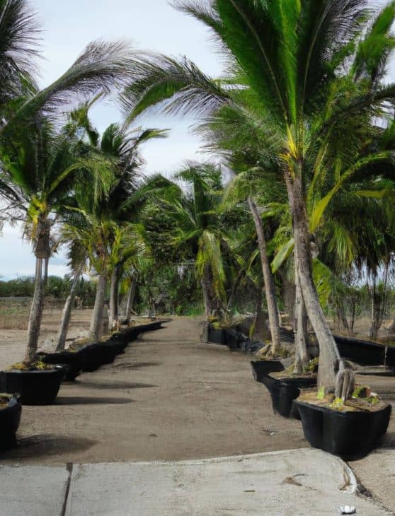Venta de palmeras cocoteras